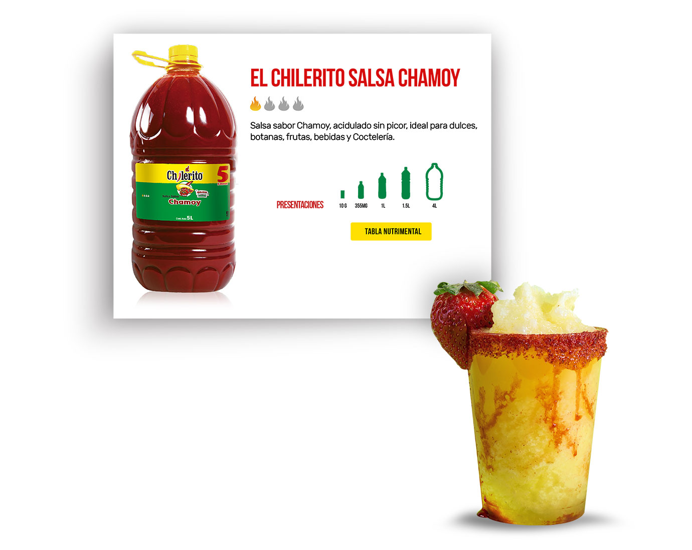 El chileritoⓇ, salsa chamoy