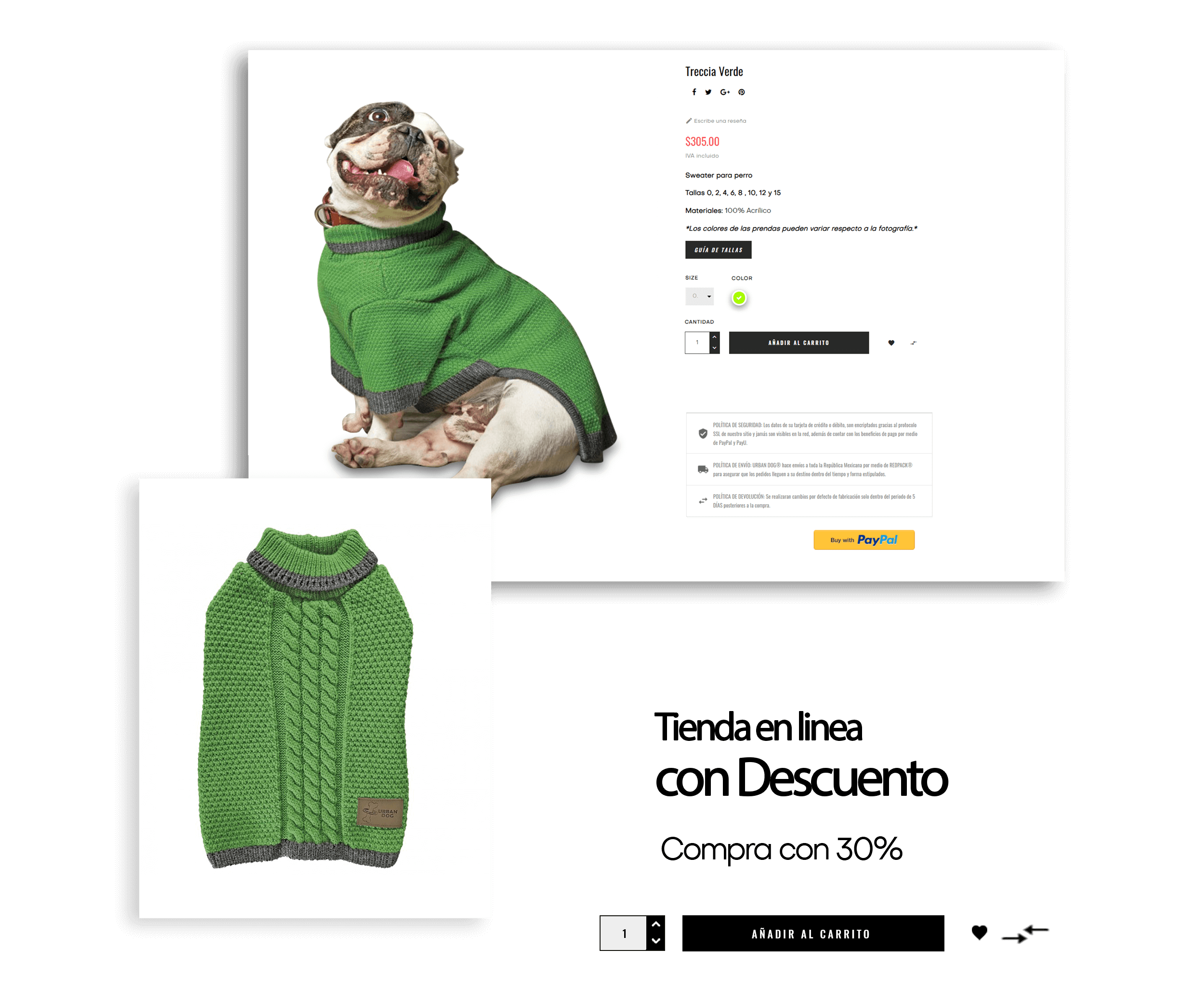 Urban Dog WearⓇ, dispositivos 2